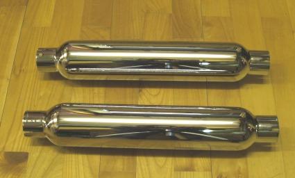 BSA Empire Star  Auspufftopf 1 3/4" /Paar