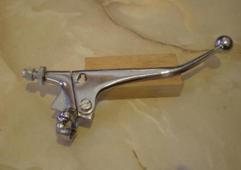 Brake Lever long with ball end and adjuster 7/8" rhs