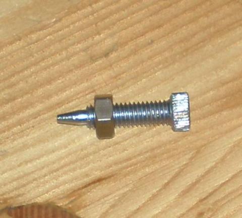 Amal Air Pilot Screw and Nut for Carburettor