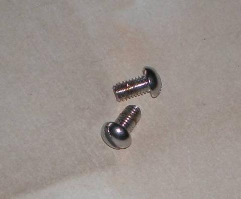 Norton Screws for Front No. Plate fixing /Pair