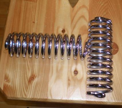 Seat Springs 6 1/2" /Pair. Triumph Lycette Style.