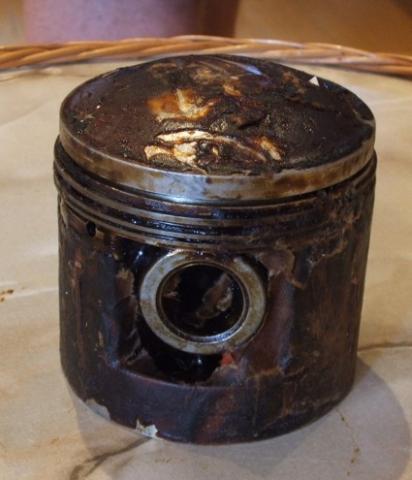 Norton Piston 16H, original Wellworthy +040