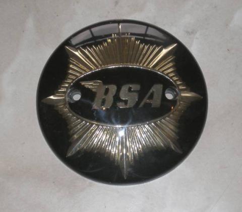 BSA Goldstar Tankemblem schwarz/gold 