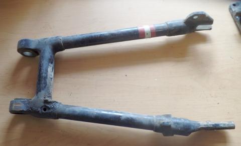 AJS/M. Swinging arm used