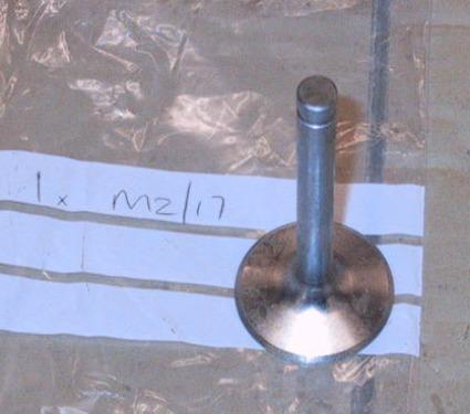 Velocette Venom Exhaust-Valve 3/8" Stem