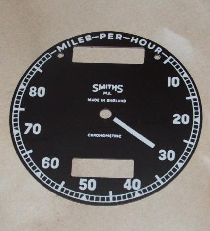 Speedo Face Smiths 10-80 mpH