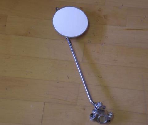 Spiegel rund für 1" und 7/8" Lenker