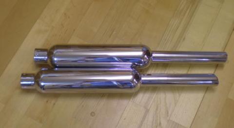 Sunbeam Silencers 1 3/4" /Pair