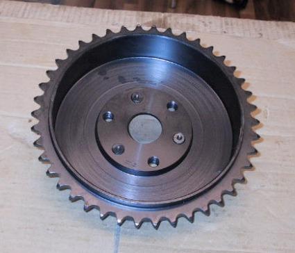 BSA M20 42Z Kettenrad/Bremstrommel hinten 
