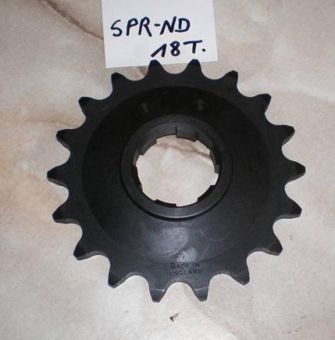 AMC, Norton, 16H, frühe ES2, Mod.18, Big Four Gearbox Sprocket  18T