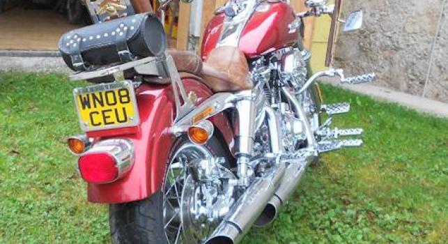 Harley Davidson FXDC Dyna Super Glide Custom 2008. 1600cc