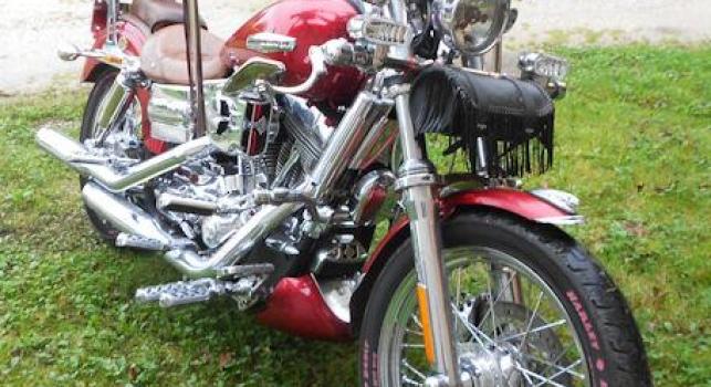 Harley Davidson FXDC Dyna Super Glide Custom 2008. 1600cc