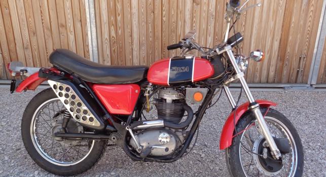 1972 BSA B50SS