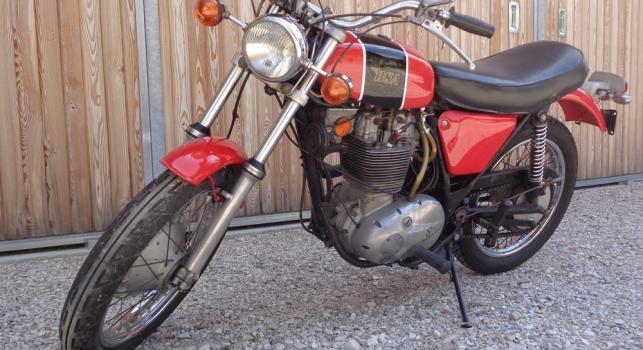 1972 BSA B50SS