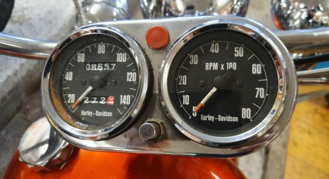 Harley Davidson XL 1971 1000 cc Full dresser