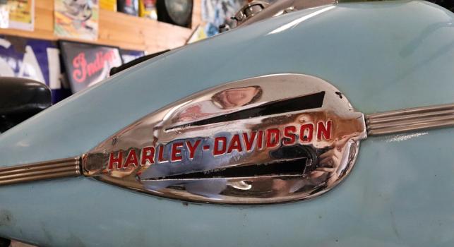 Harley Davidson. 1200cc SV. 1941 Modle U. F Head.