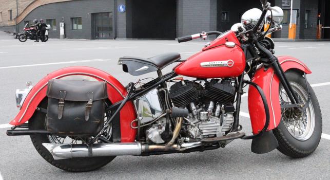 Harley Davidson 1947 1200cc F Head. Model U.