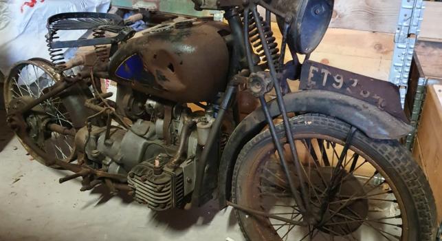 Douglas Endeavour 500 cc 1936 shaft drive.