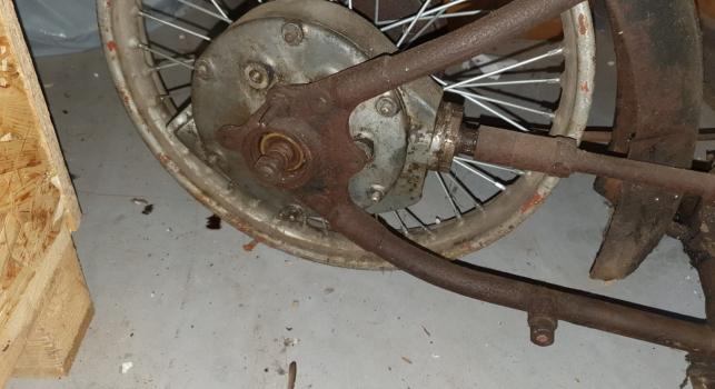 Douglas Endeavour 500 cc 1936 shaft drive