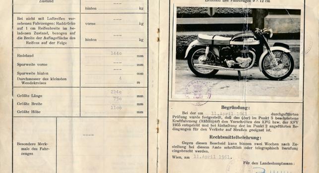 Norton Dominator 88. 500 cc. 1961
