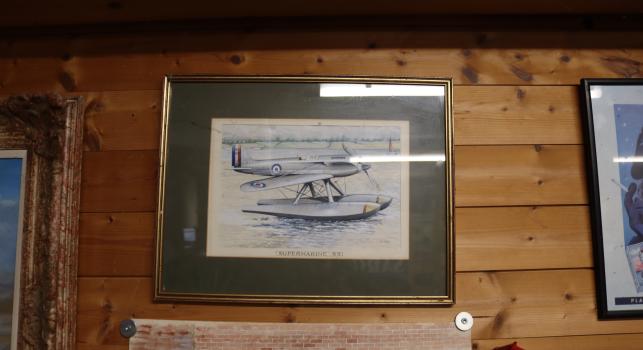 Supermarine S5 framed picture