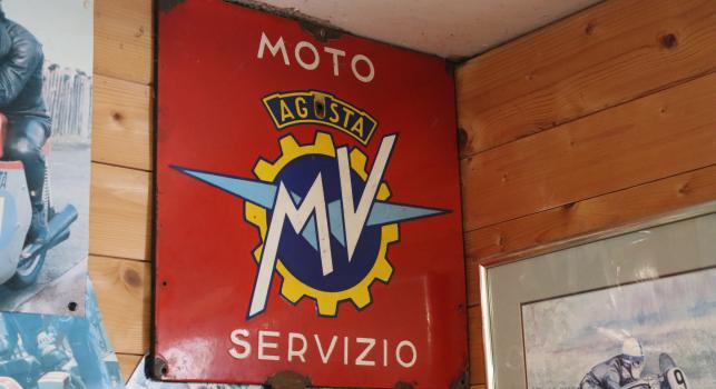 Moto Agusta Servizio Sign