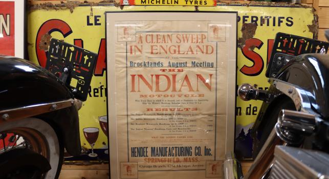 Indian Poster framed