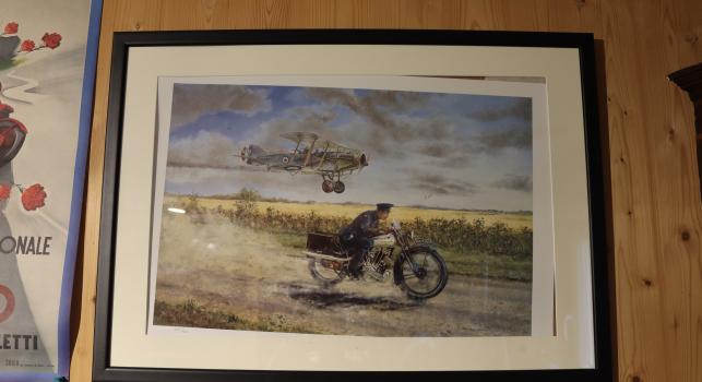 Brough Superior Lawrence of Arabia picture