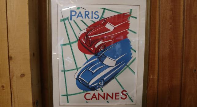 Paris Cannes framed picture