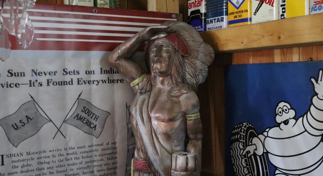 Indian Wooden Statue