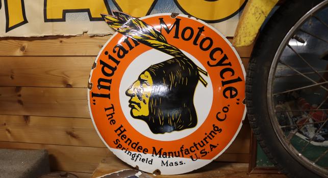 Indian Motorcycle Sign