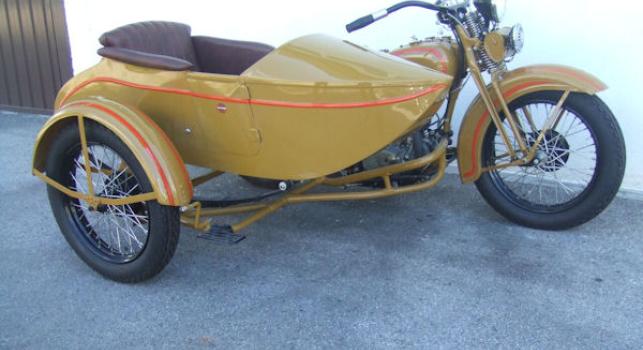 Harley Davidson VL Side 1200cc 1931