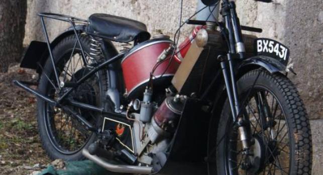Scott 2-speed 1925. 600cc