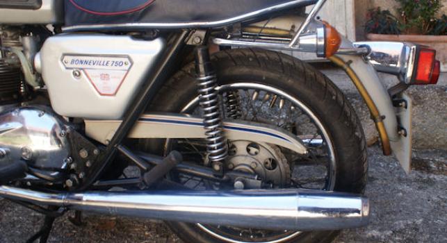 Triumph Bonneville 750 Silver Jubilee 1977