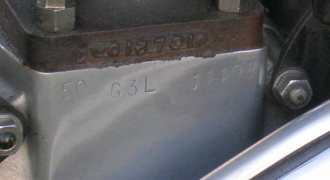 Matchless G3L. 350cc. 1950