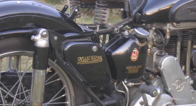 Matchless G3L. 350cc. 1950