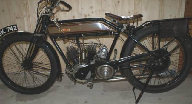 James Pineapple 1922 V-Twin 500 cc