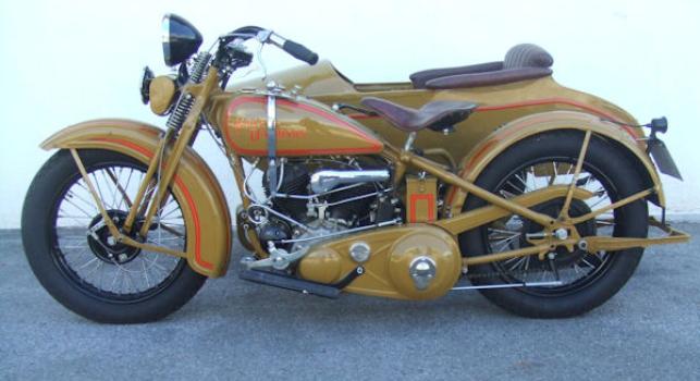 Harley Davidson VL Side 1200cc 1931