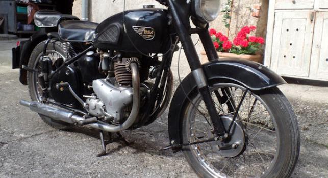 BSA A10. 650 cc 1951