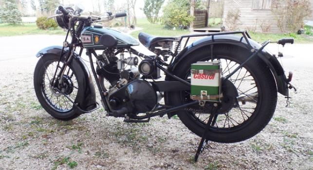 BSA Sloper 1928 500 cc OHV