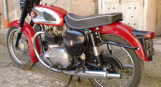 BSA A10 Road Rocket 1961