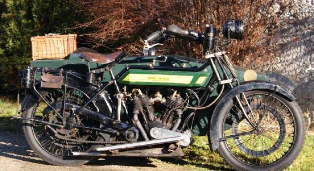 Royal Enfield V-Twin Combination 976 cc 1924