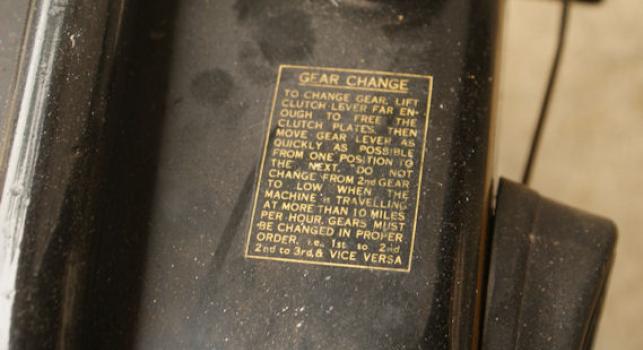 Sunbeam Mod. 9 500 cc 1927 