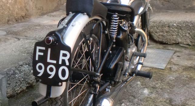 Triumph T100 1939 Rigid. 500cc