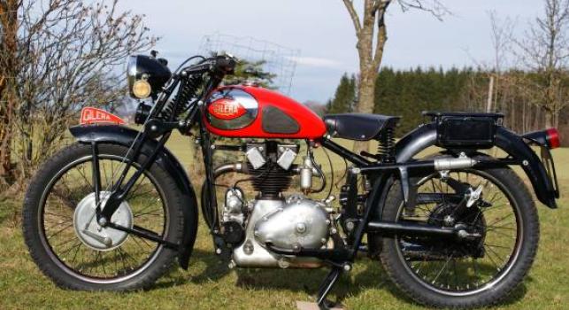 Gilera Nettuno Turismo 250 cc 1949