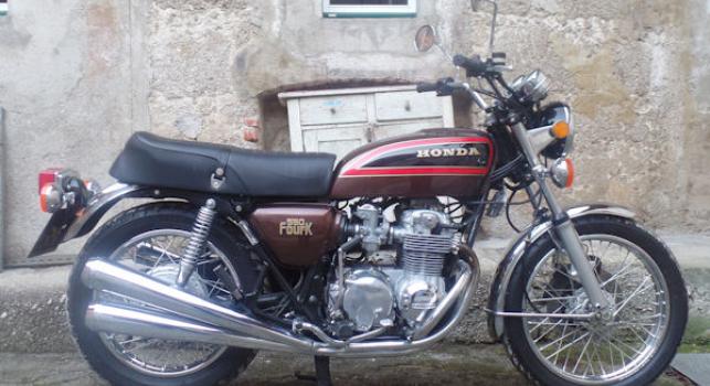 Honda CB550cc. K3 1977. X Henry Cole  UK TV