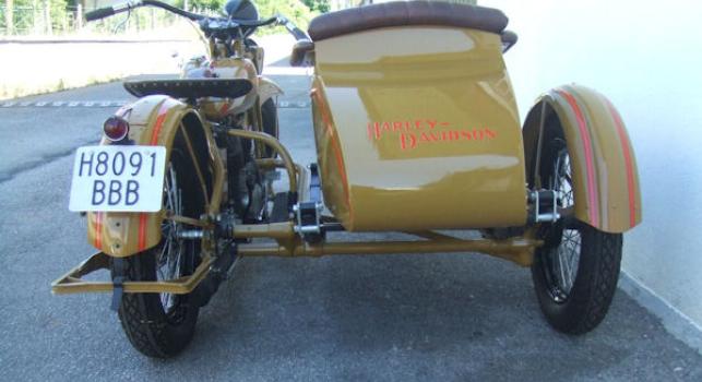 Harley Davidson VL Side 1200cc 1931
