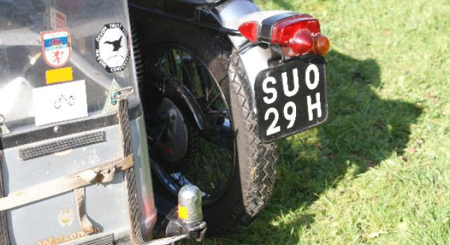 BSA Combination A65 650cc 1970