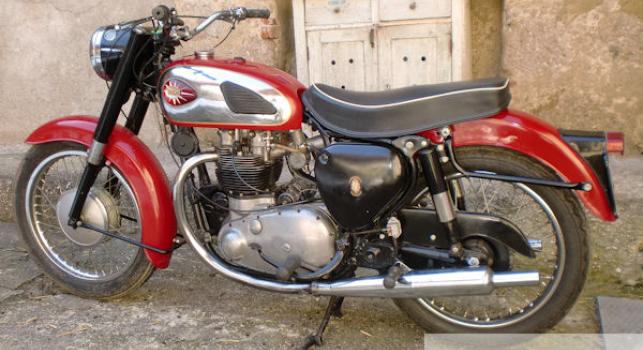 BSA A10 Road Rocket 1961