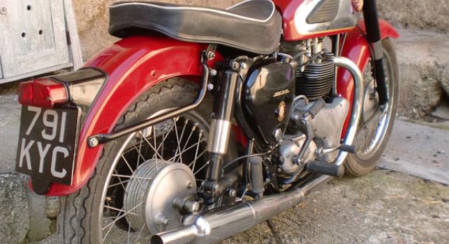 BSA A10 Road Rocket 1961
